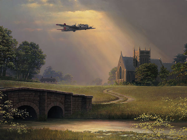 "Give Us This Day" - William S. Phillips - B-17 World War II Aviation Art